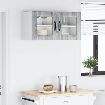 vidaXL Küchenschrank Graues Sonoma 80 x 31 x 40 cm Holzwerkstoff