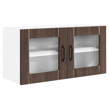 vidaXL Küchenschrank Braun Eichen-Optik 80 x 31 x 40 cm Holzwerkstoff