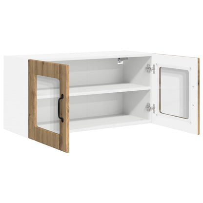 vidaXL Küchenschrank Artisan-Eiche 80 x 31 x 40 cm Holzwerkstoff