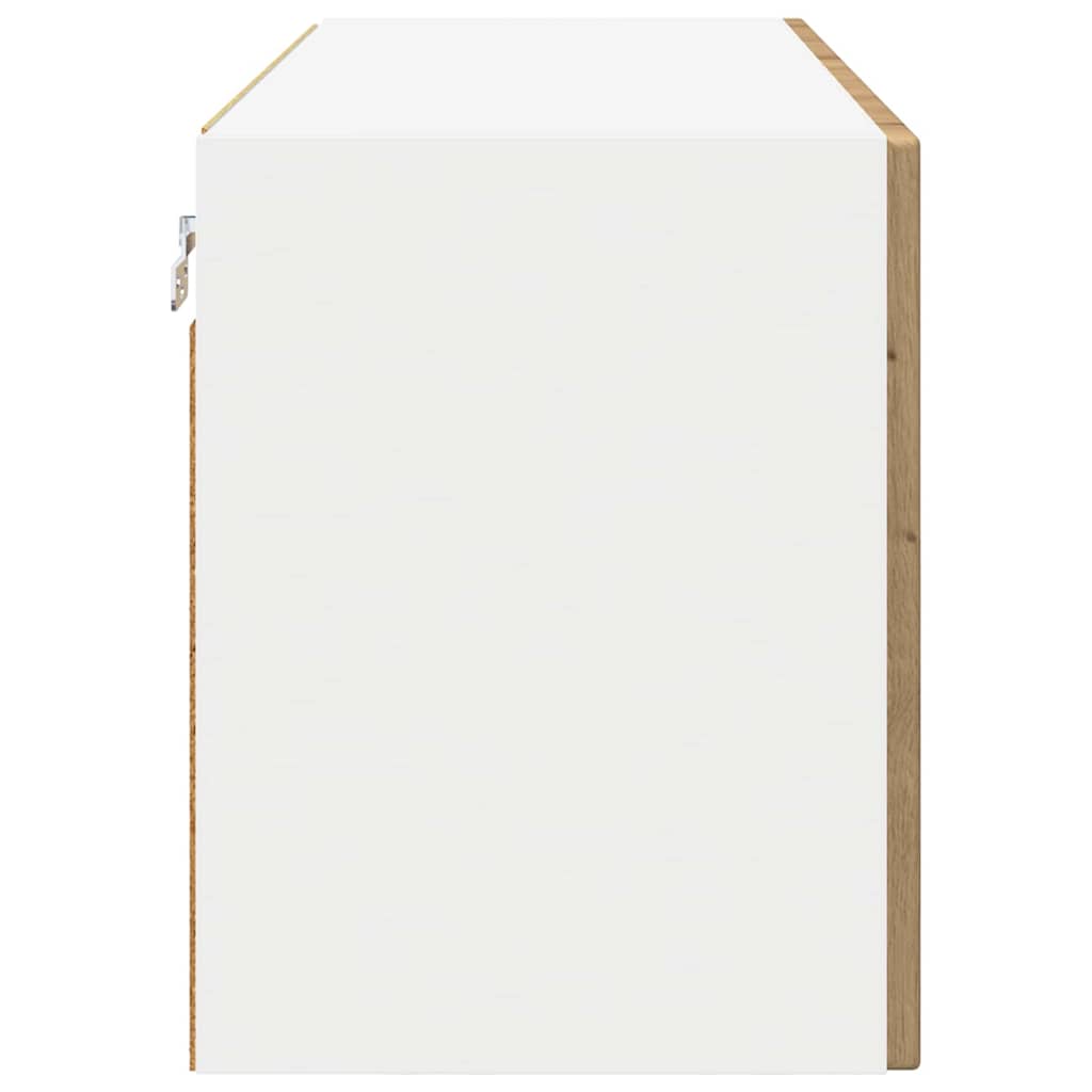 vidaXL Küchenschrank Artisan-Eiche 80 x 31 x 40 cm Holzwerkstoff