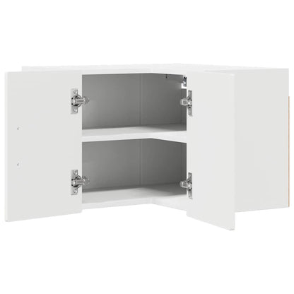 vidaXL Küchenschrank mit Regal Weiß 57 x 57 x 40 cm Holzwerkstoff