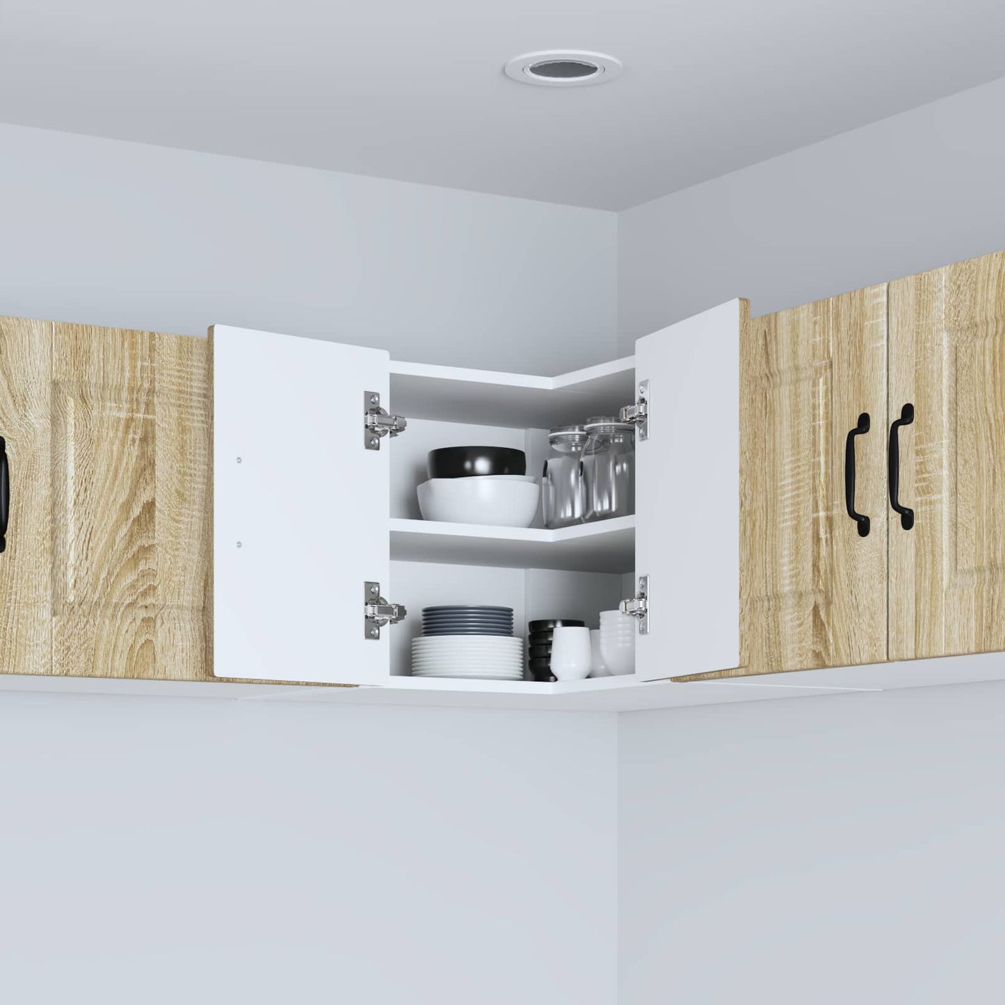 Küchenschrank Sonoma-Eiche 57 x 57 x 40 cm Holzwerkstoff