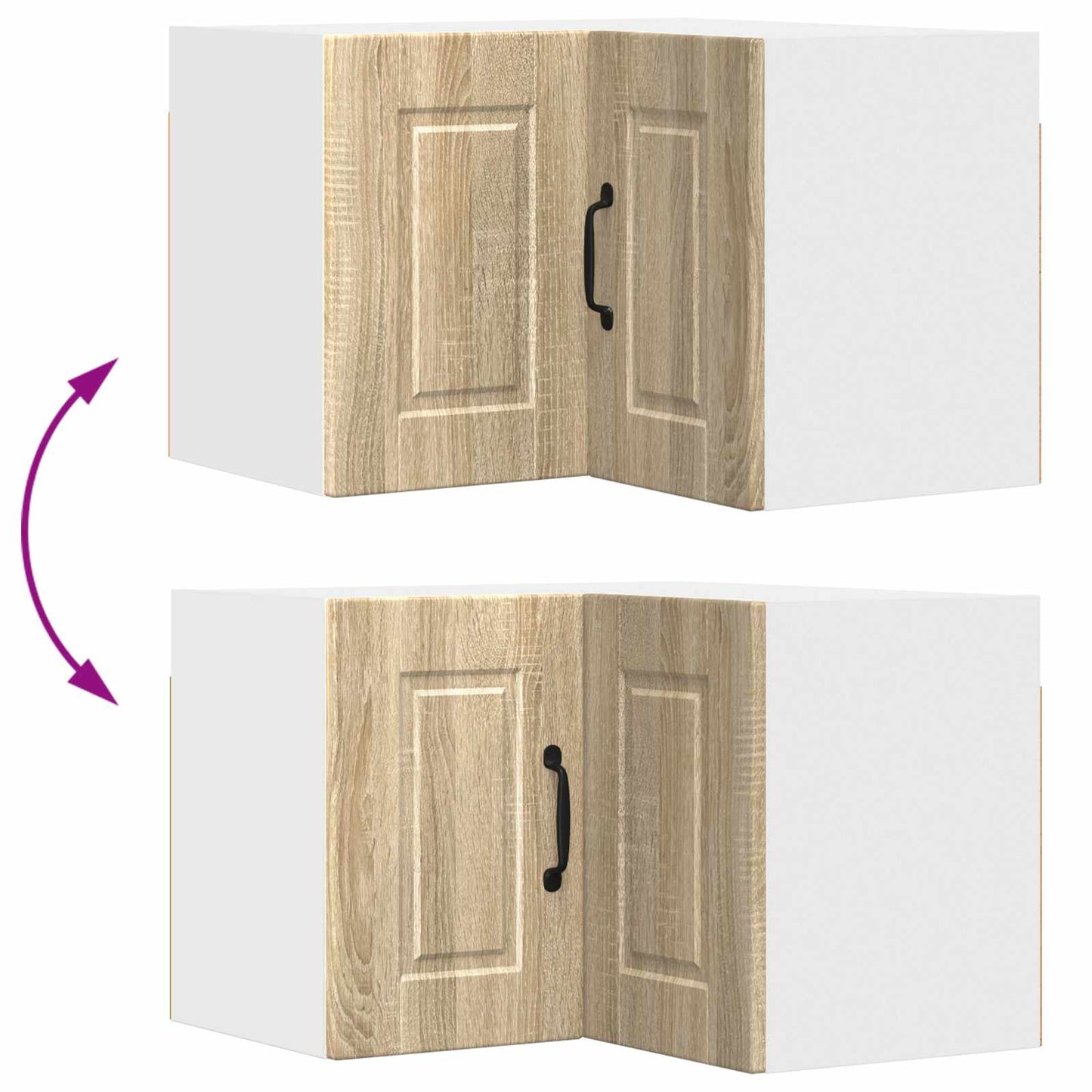 Küchenschrank Sonoma-Eiche 57 x 57 x 40 cm Holzwerkstoff