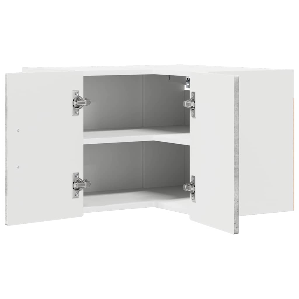 vidaXL Küchenschrank mit Tür Beton Grau 57 x 57 x 40 cm Holzwerkstoff