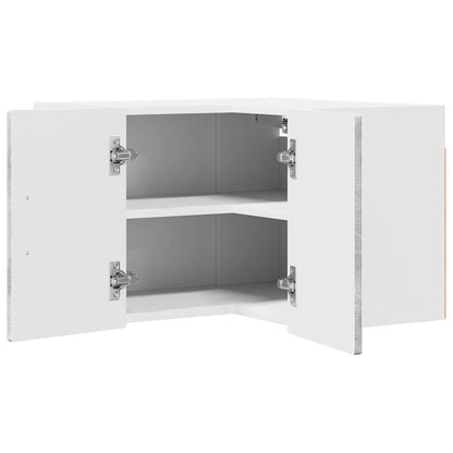 vidaXL Küchenschrank mit Tür Beton Grau 57 x 57 x 40 cm Holzwerkstoff
