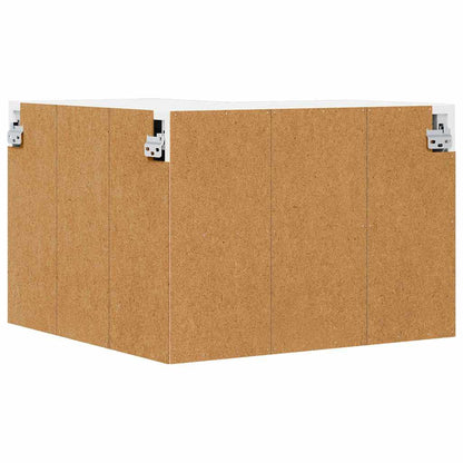 vidaXL Küchenschrank mit Tür Beton Grau 57 x 57 x 40 cm Holzwerkstoff