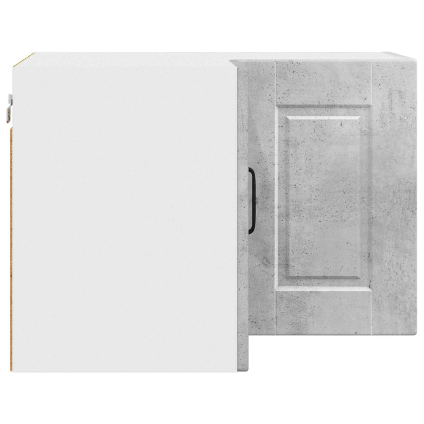 vidaXL Küchenschrank mit Tür Beton Grau 57 x 57 x 40 cm Holzwerkstoff
