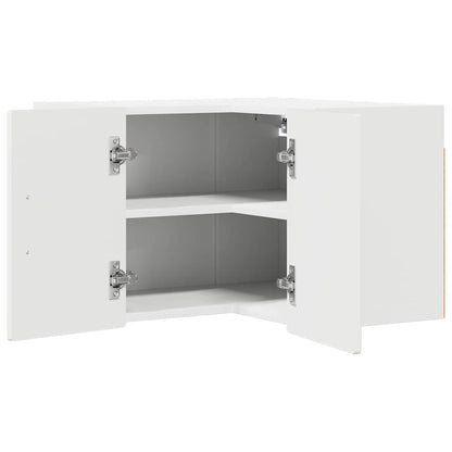 vidaXL Küchenschrank Hochglanz Weiß 57 x 57 x 40 cm Holzwerkstoff