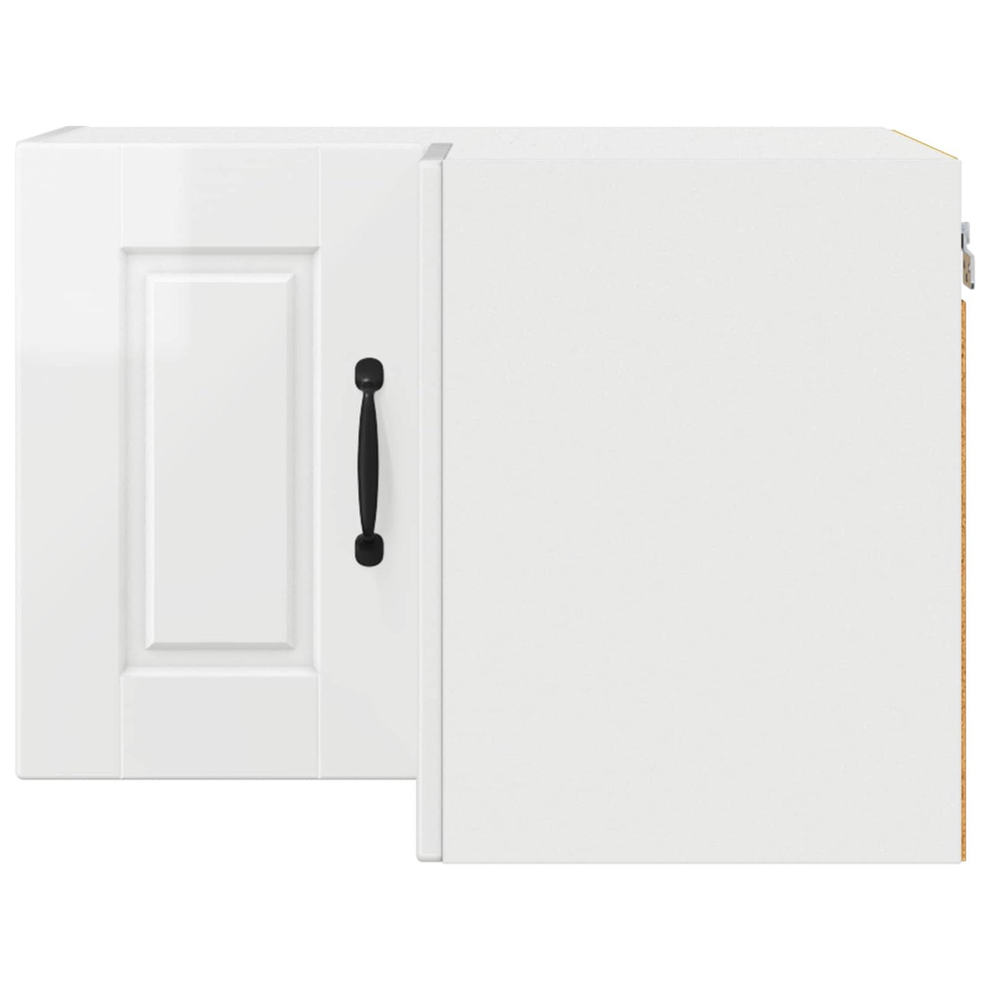 vidaXL Küchenschrank Hochglanz Weiß 57 x 57 x 40 cm Holzwerkstoff