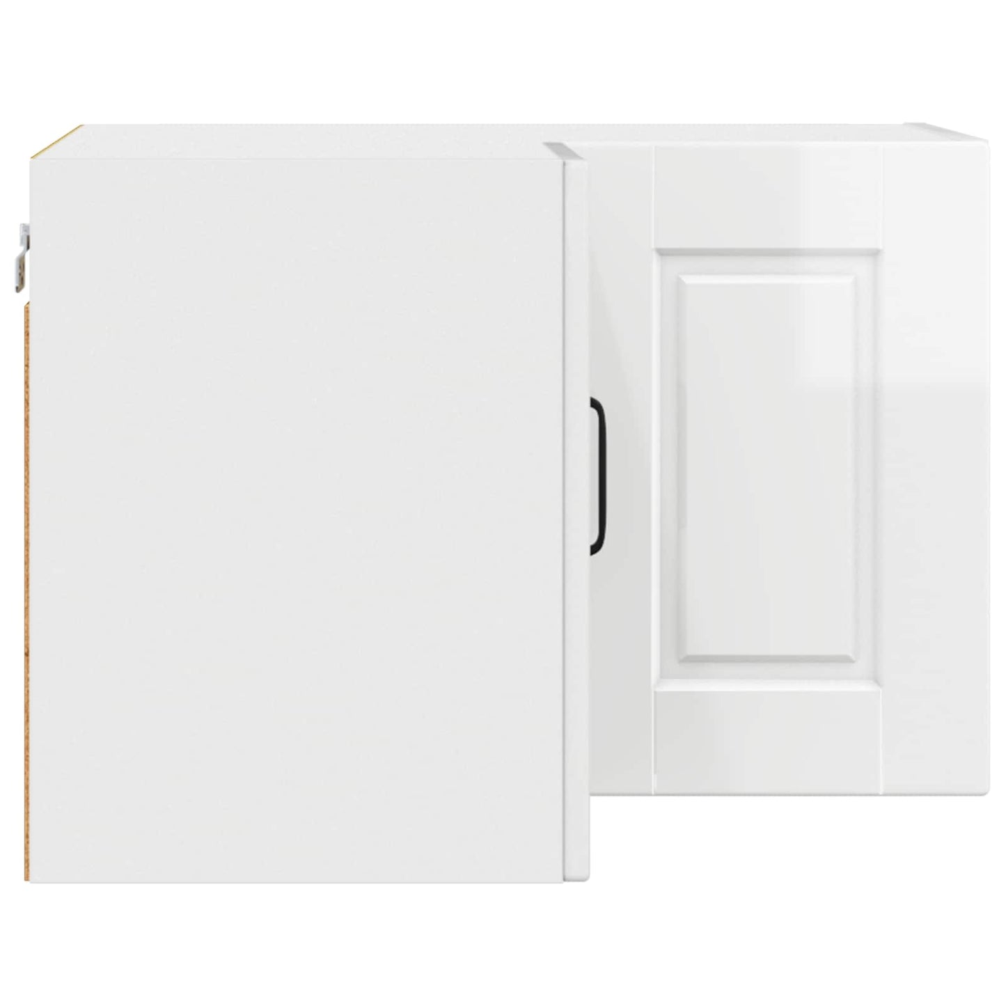 vidaXL Küchenschrank Hochglanz Weiß 57 x 57 x 40 cm Holzwerkstoff