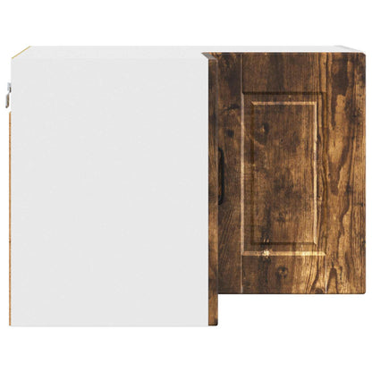vidaXL Küchenschrank Geräucherte Eiche 57 x 57 x 40 cm Holzwerkstoff