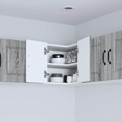 vidaXL Küchenschrank Graues Sonoma 57 x 57 x 40 cm Holzwerkstoff
