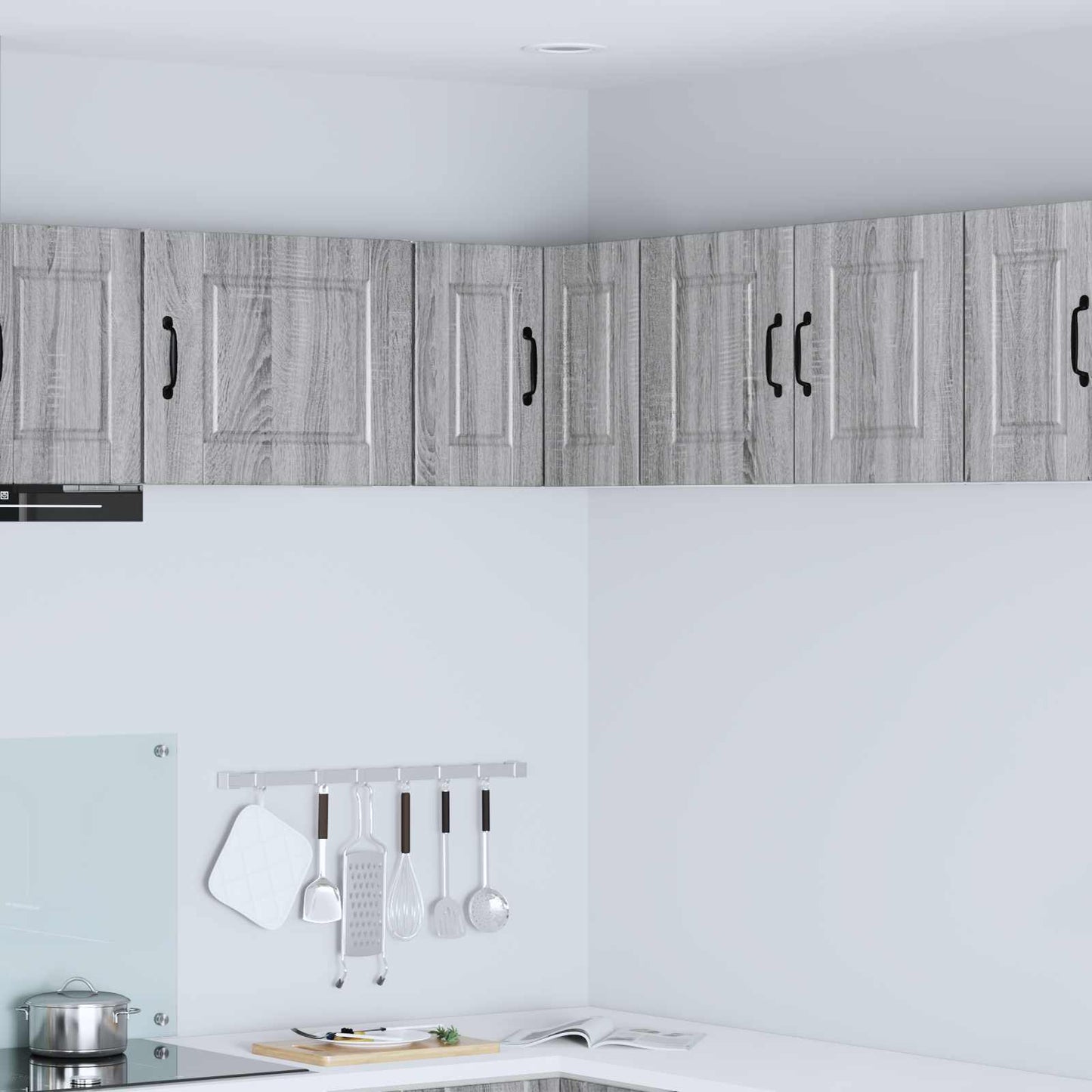 vidaXL Küchenschrank Graues Sonoma 57 x 57 x 40 cm Holzwerkstoff