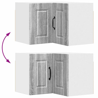 vidaXL Küchenschrank Graues Sonoma 57 x 57 x 40 cm Holzwerkstoff