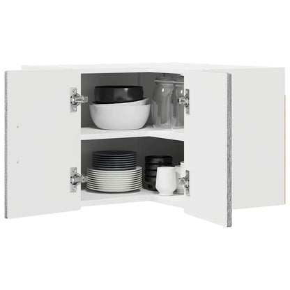 vidaXL Küchenschrank Graues Sonoma 57 x 57 x 40 cm Holzwerkstoff