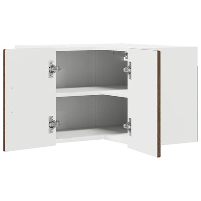 vidaXL Küchenschrank Braun Eichen-Optik 57 x 57 x 40 cm Holzwerkstoff