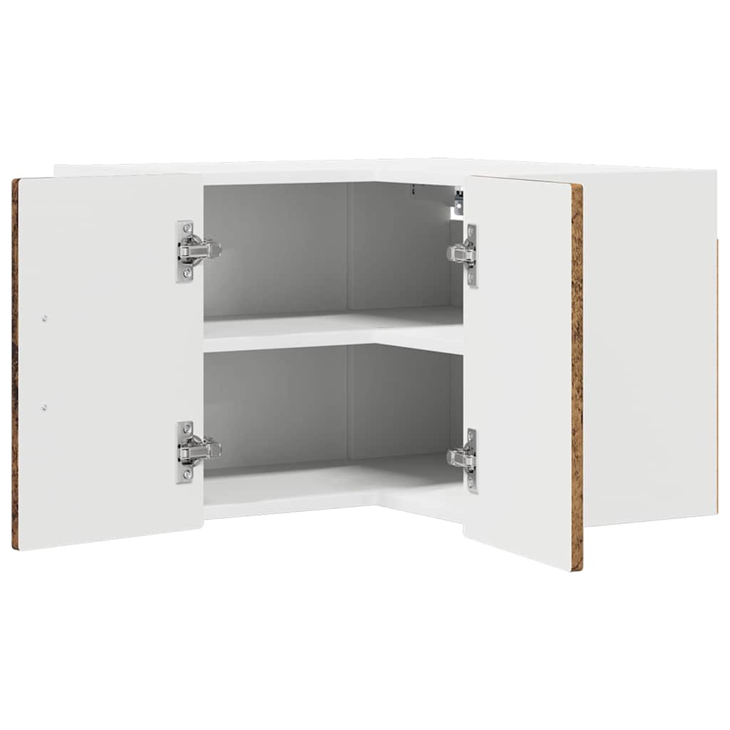 vidaXL Küchenschrank mit Regal Altholz 57 x 57 x 40 cm Holzwerkstoff