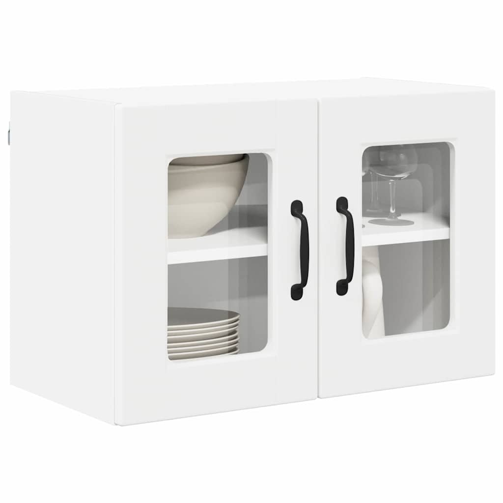 vidaXL Küchenschrank mit Regal Weiß 60 x 31 x 40 cm Holzwerkstoff