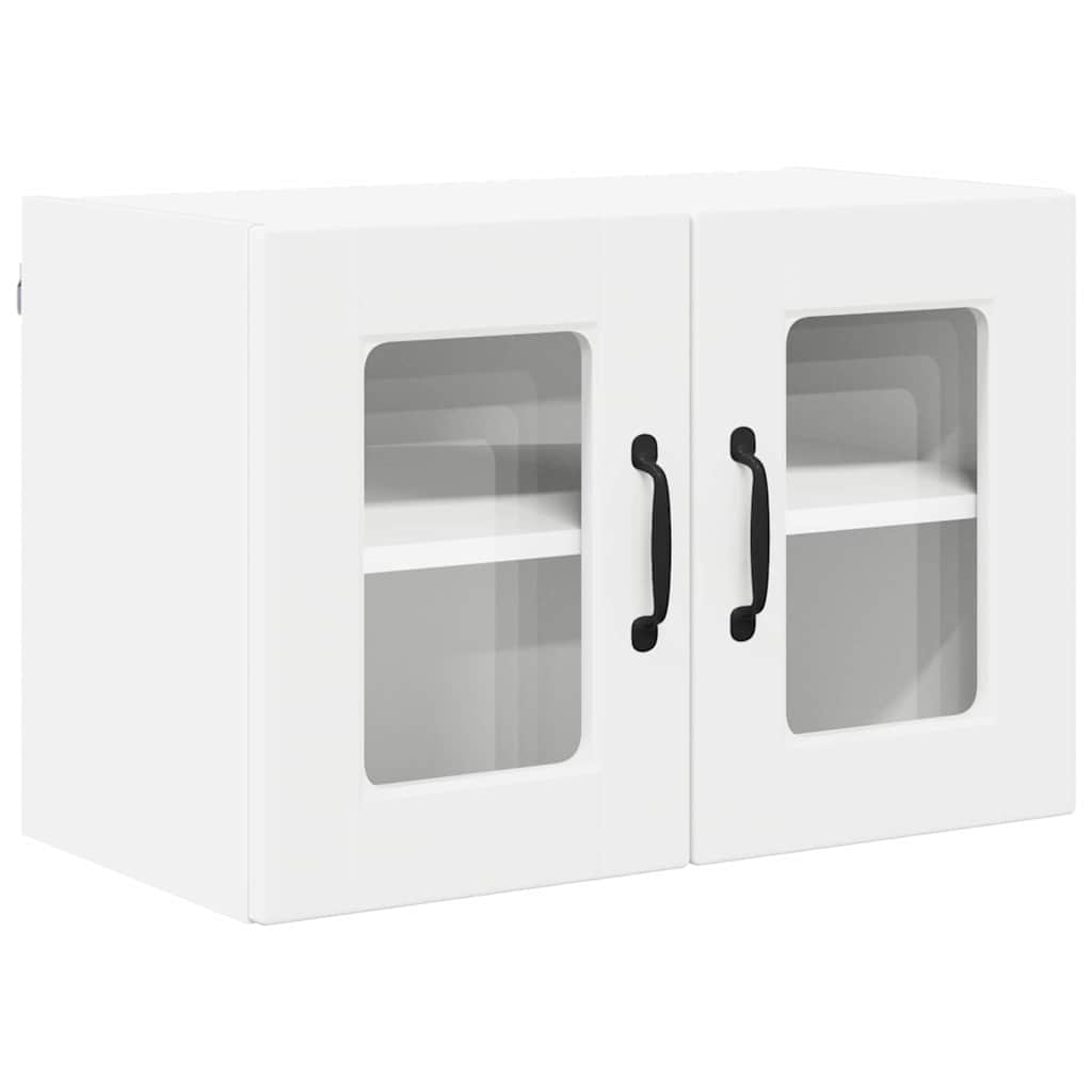 vidaXL Küchenschrank mit Tür 2 pcs Weiß 60 x 31 x 40 cm Holzwerkstoff
