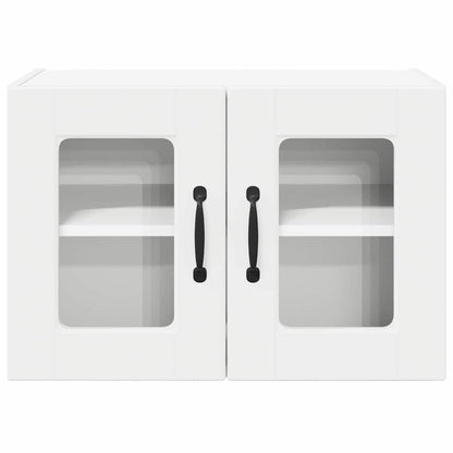 vidaXL Küchenschrank mit Tür 2 pcs Weiß 60 x 31 x 40 cm Holzwerkstoff