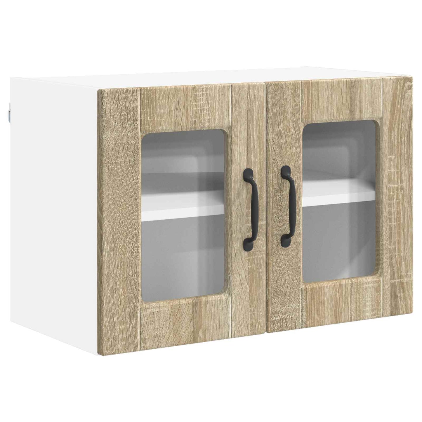 vidaXL Küchenschrank 2 pcs Sonoma-Eiche 60 x 31 x 40 cm Holzwerkstoff