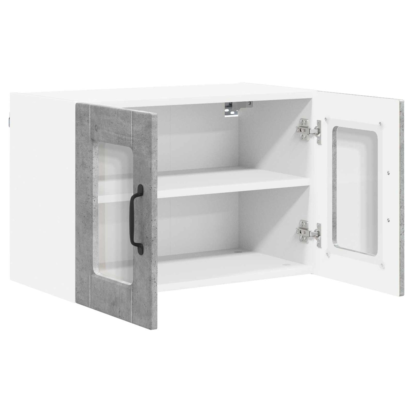 vidaXL Küchenschrank mit Tür Beton Grau 60 x 31 x 40 cm Holzwerkstoff