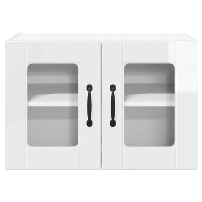 vidaXL Küchenschrank Hochglanz Weiß 60 x 31 x 40 cm Holzwerkstoff