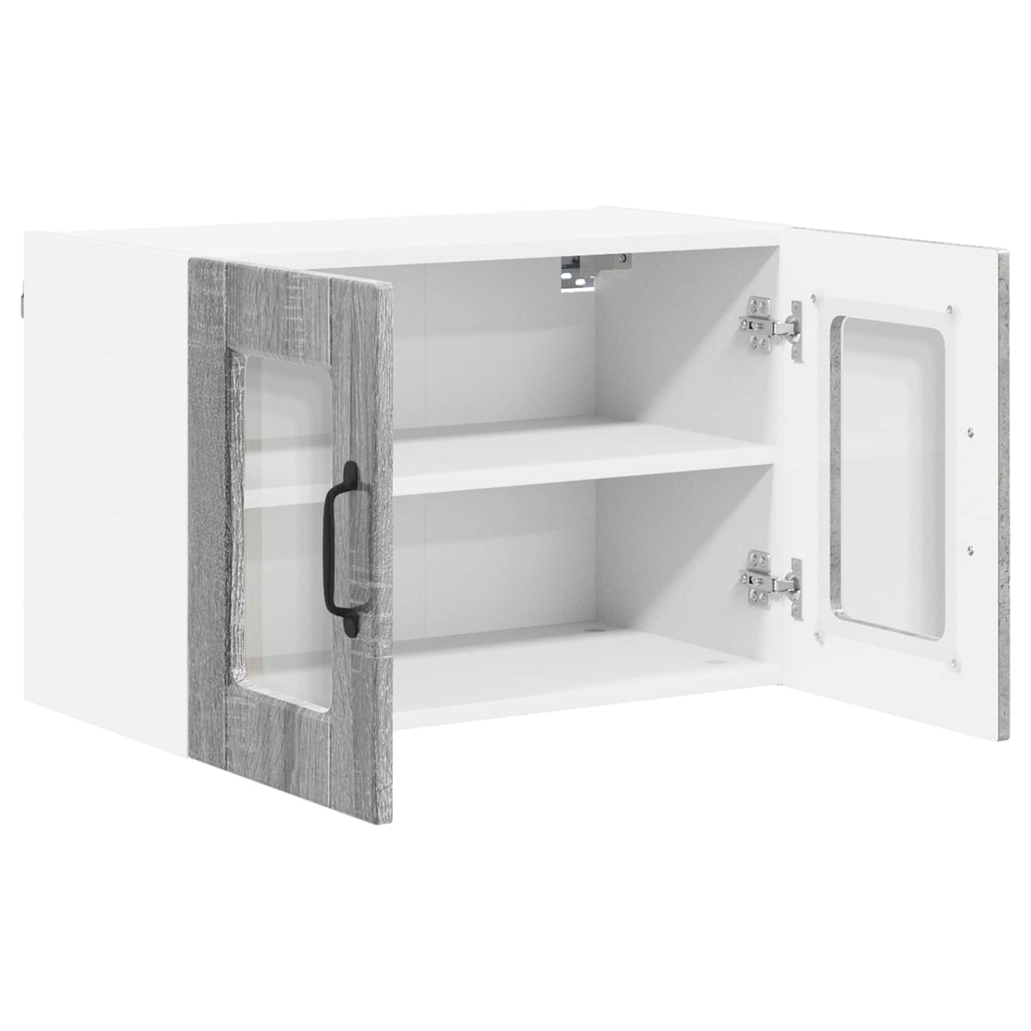 vidaXL Küchenschrank 2 pcs Graues Sonoma 60 x 31 x 40 cm Holzwerkstoff