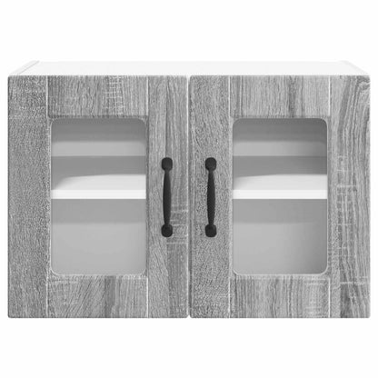 vidaXL Küchenschrank 2 pcs Graues Sonoma 60 x 31 x 40 cm Holzwerkstoff