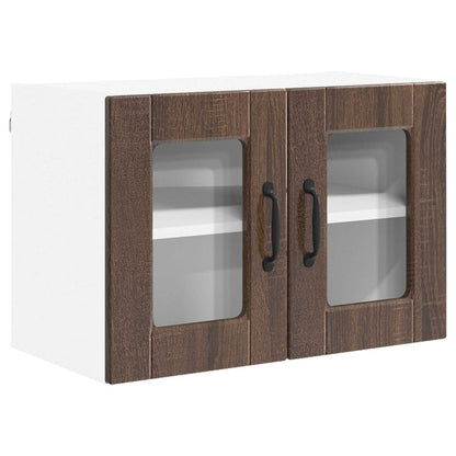 vidaXL Küchenschrank Braun Eichen-Optik 60 x 31 x 40 cm Holzwerkstoff