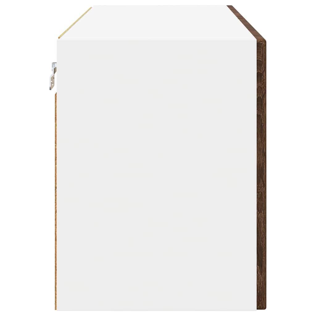 vidaXL Küchenschrank mit Tür 2 pcs Braun Eichen-Optik 60 x 31 x 40 cm
