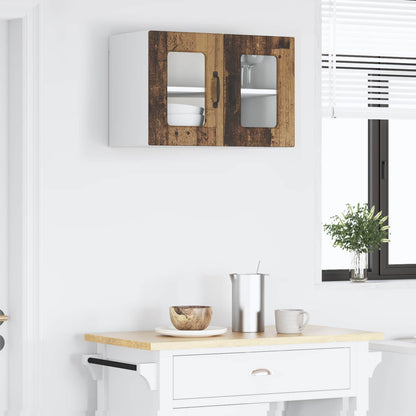 vidaXL Küchenschrank mit Regal Altholz 60 x 31 x 40 cm Holzwerkstoff