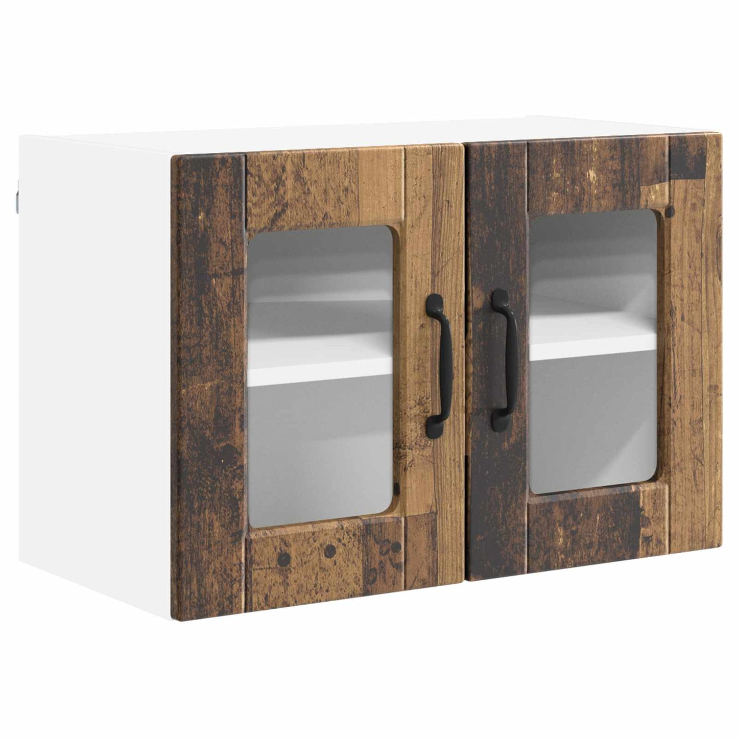 vidaXL Küchenschrank mit Regal Altholz 60 x 31 x 40 cm Holzwerkstoff