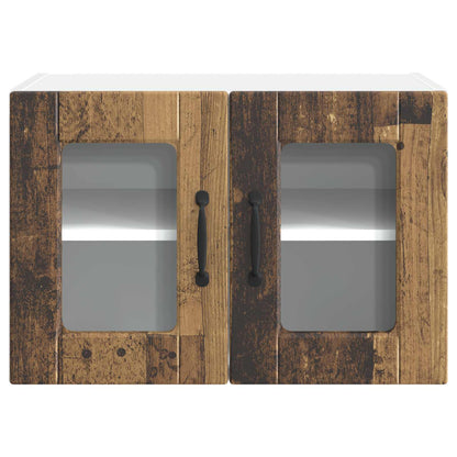 vidaXL Küchenschrank mit Regal Altholz 60 x 31 x 40 cm Holzwerkstoff