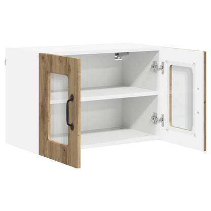 Küchenschrank 2 pcs Artisan-Eiche 60 x 31 x 40 cm Holzwerkstoff