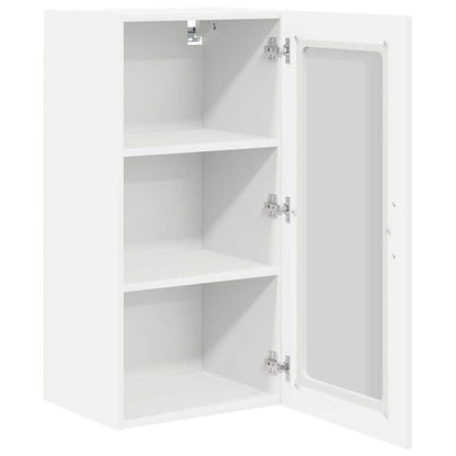 vidaXL Meuble de cuisine avec porte 2 pcs Blanc 40 x 31 x 80 cm Bois d'ingénierie