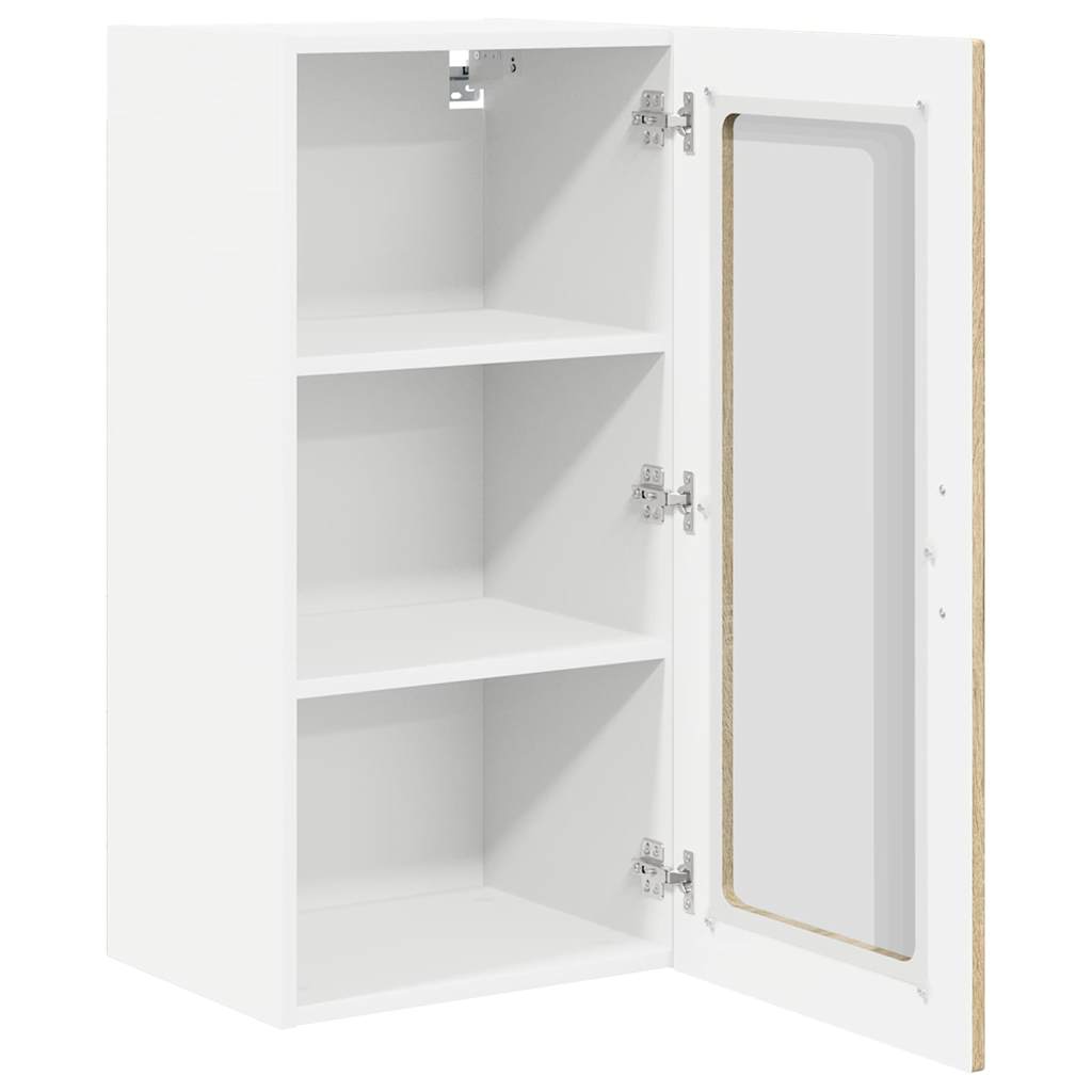 vidaXL Küchenschrank 2 pcs Sonoma-Eiche 40 x 31 x 80 cm Holzwerkstoff