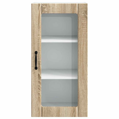 vidaXL Küchenschrank 2 pcs Sonoma-Eiche 40 x 31 x 80 cm Holzwerkstoff