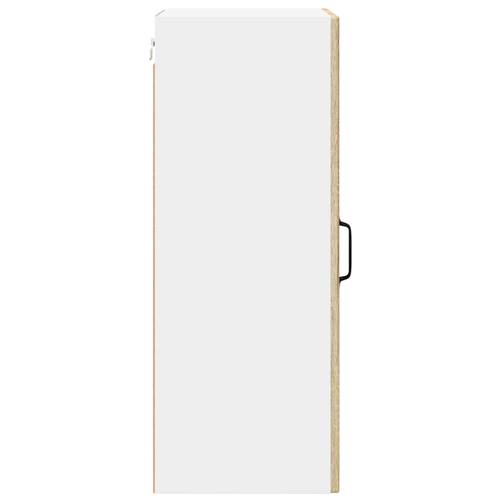 vidaXL Küchenschrank 2 pcs Sonoma-Eiche 40 x 31 x 80 cm Holzwerkstoff
