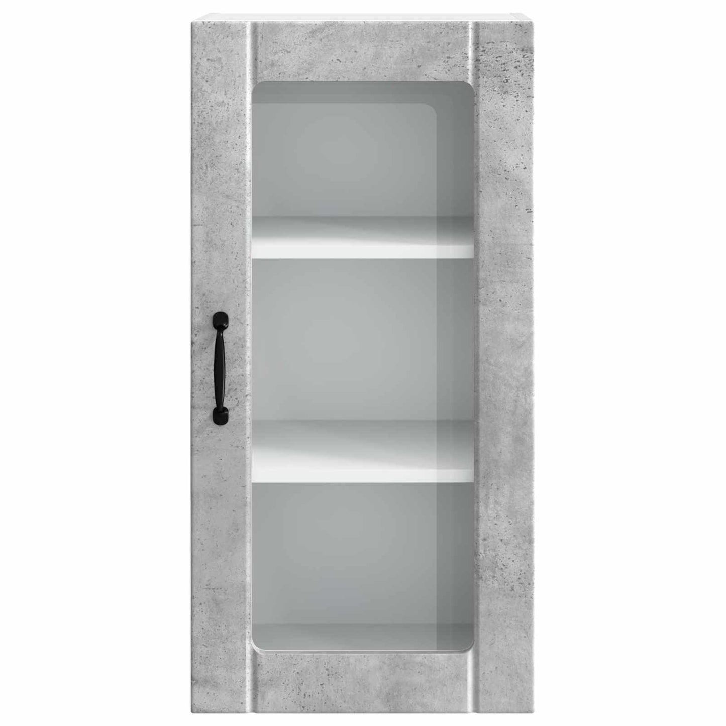 vidaXL Küchenschrank mit Tür Beton Grau 40 x 31 x 80 cm Holzwerkstoff