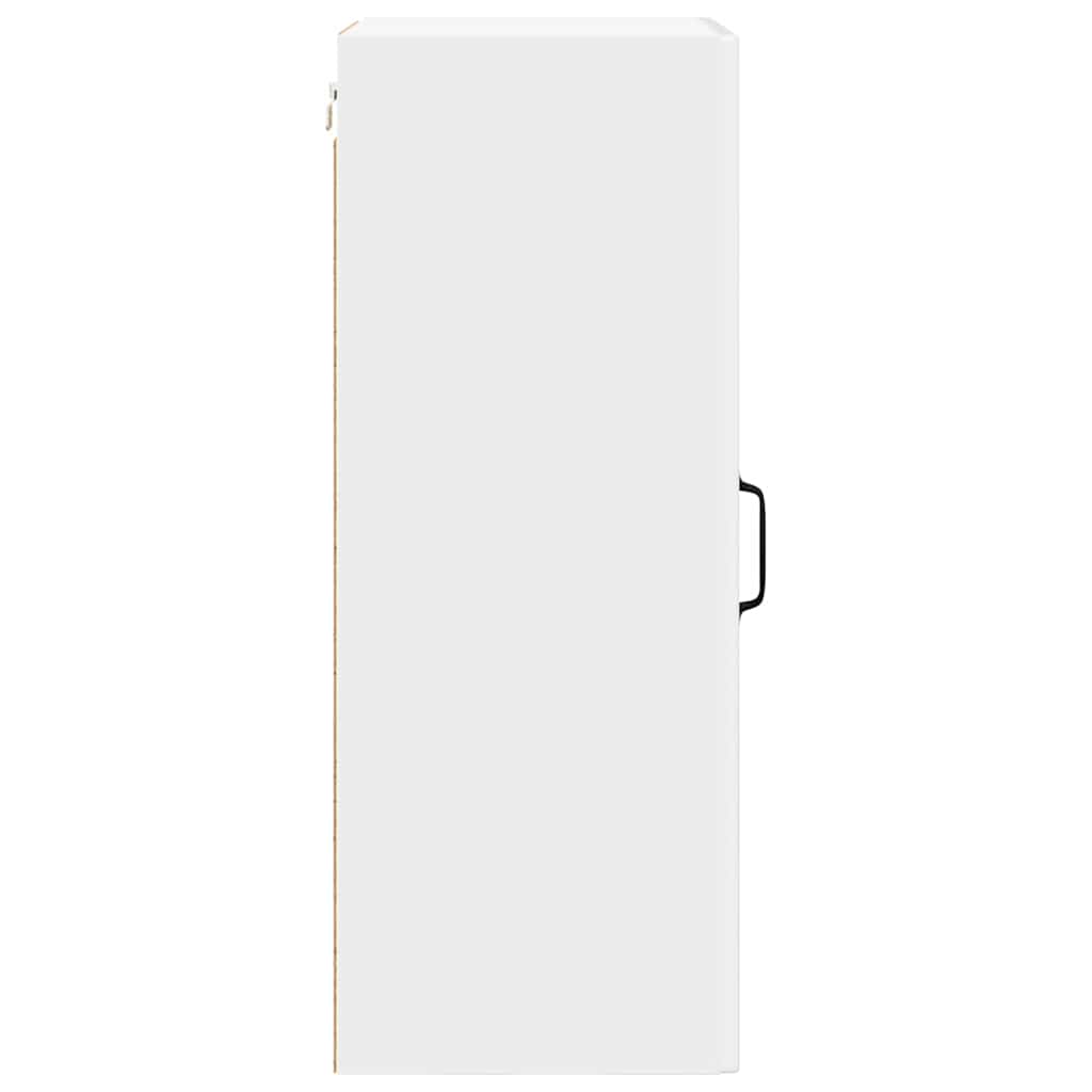 vidaXL Küchenschrank Hochglanz Weiß 40 x 31 x 80 cm Holzwerkstoff