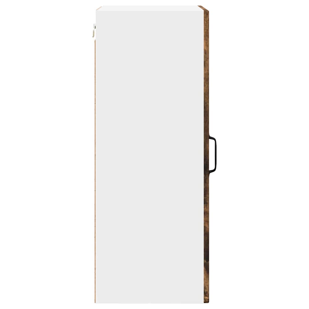 vidaXL Küchenschrank mit Regal 2 pcs Geräucherte Eiche 40 x 31 x 80 cm