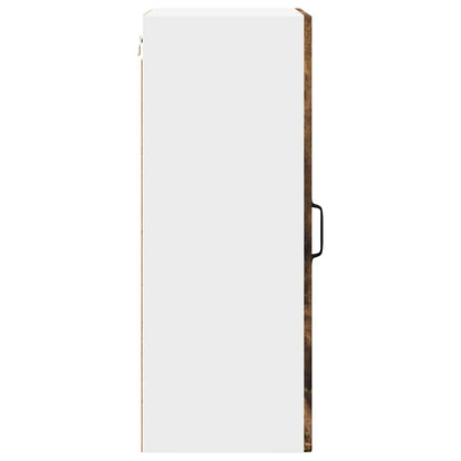 vidaXL Küchenschrank mit Regal 2 pcs Geräucherte Eiche 40 x 31 x 80 cm