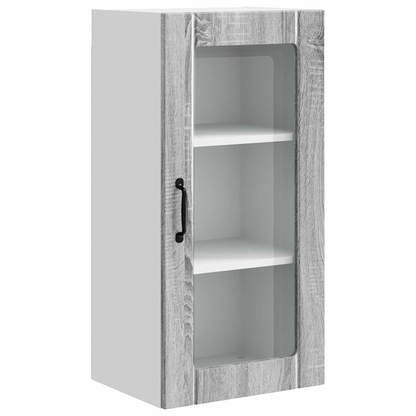 vidaXL Meuble de cuisine 2 pcs Sonoma gris 40 x 31 x 80 cm Bois d'ingénierie