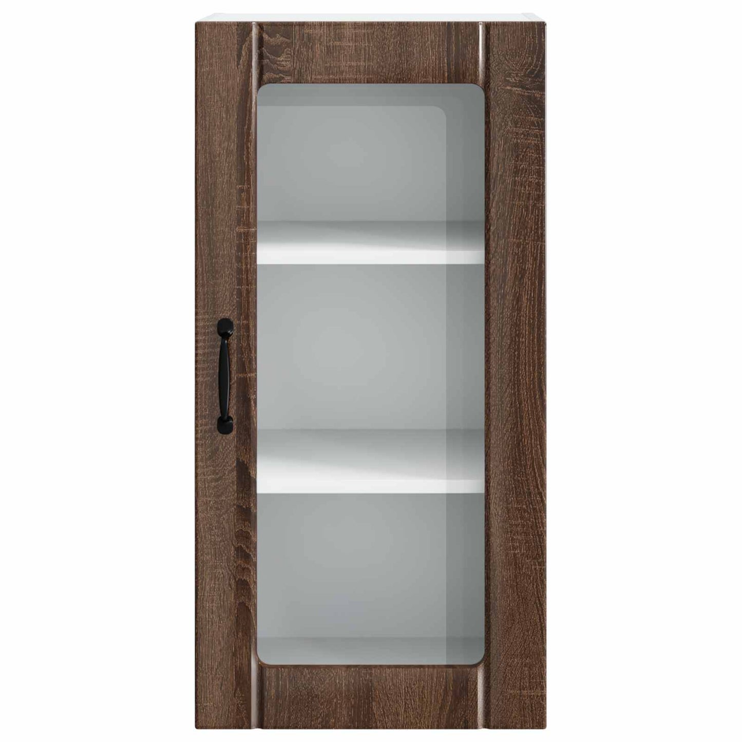 vidaXL Küchenschrank mit Tür 2 pcs Braun Eichen-Optik 40 x 31 x 80 cm