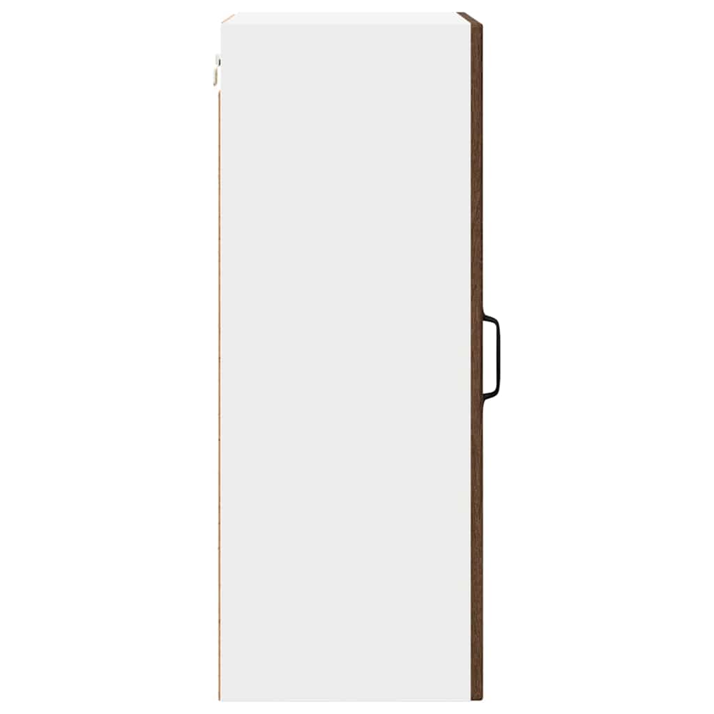 vidaXL Küchenschrank mit Tür 2 pcs Braun Eichen-Optik 40 x 31 x 80 cm