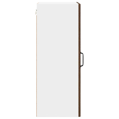 vidaXL Küchenschrank mit Tür 2 pcs Braun Eichen-Optik 40 x 31 x 80 cm