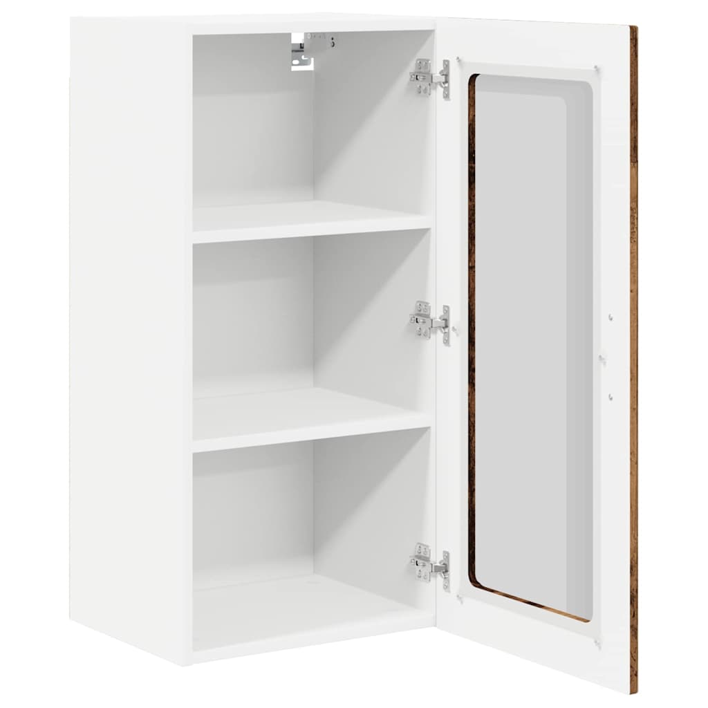 vidaXL Küchenschrank mit Regal Altholz 40 x 31 x 80 cm Holzwerkstoff