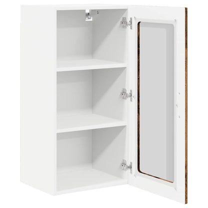 vidaXL Küchenschrank mit Regal Altholz 40 x 31 x 80 cm Holzwerkstoff