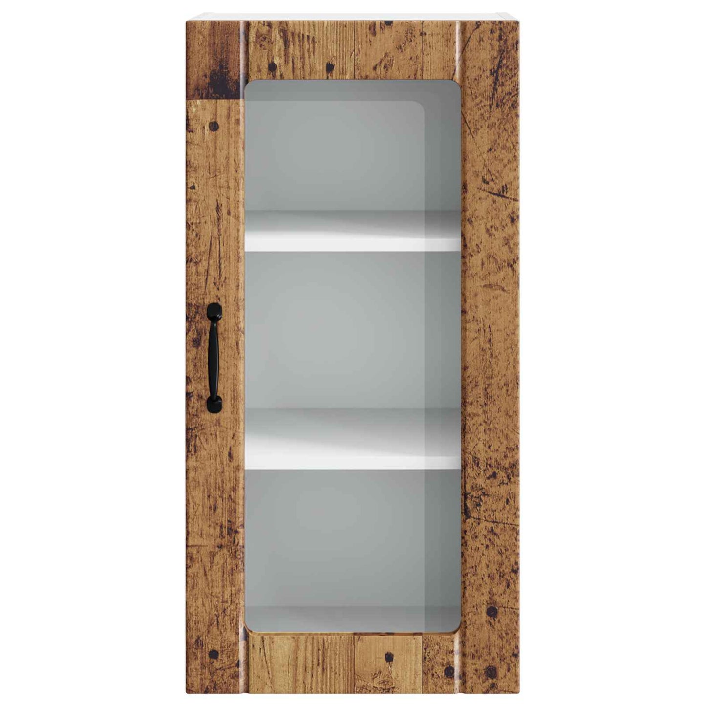 vidaXL Küchenschrank mit Regal Altholz 40 x 31 x 80 cm Holzwerkstoff